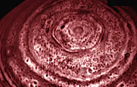 Полярный вихрь Сатурна