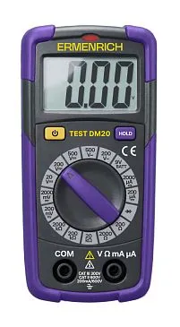 Цифровой мультиметр Ermenrich Test DM20
