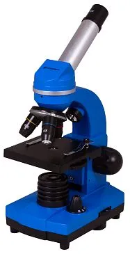 Микроскоп Bresser Junior Biolux SEL 40–1600x, синий (выставочный образец)