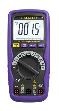  Цифровой мультиметр Ermenrich Test DM70