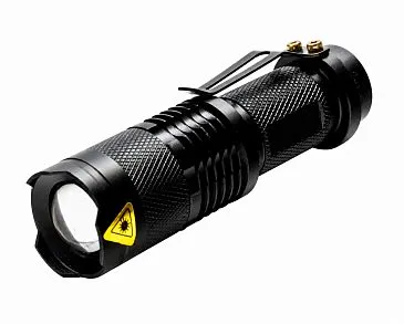 Фонарь ручной Kromatech светодиодный (1 LED), с аккумулятором и зумом (BL-8468/MX-555)