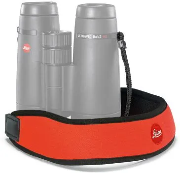 Ремень Leica для биноклей, неопреновый, оранжевый