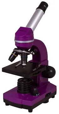 Микроскоп Bresser Junior Biolux SEL 40–1600x, фиолетовый (выставочный образец)