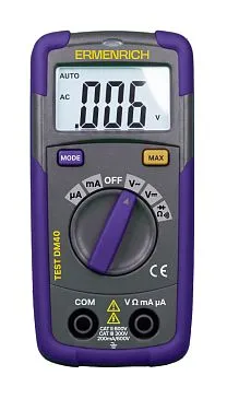 Цифровой мультиметр Ermenrich Test DM40