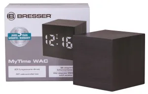 Часы настольные Bresser MyTime WAC, черные, изображение 9