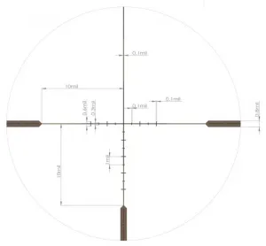 Прицел оптический ARTELV CRS Fiber 1–10x28 SFP, изображение 5