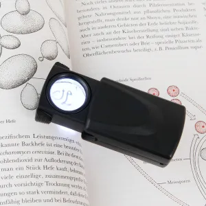 Лупа складная Veber 20х, 21 мм, с подсветкой (21008), изображение 3