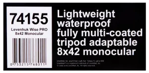 Монокуляр Levenhuk Wise PRO 8x42, изображение 14