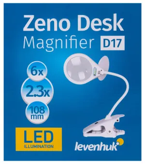 Лупа настольная Levenhuk Zeno Desk D17, изображение 12