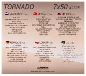 Бинокль Konus Tornado 7x50, изображение 6