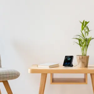 Гигрометр Bresser Air Quality Smile с датчиком CO2, серый, изображение 30