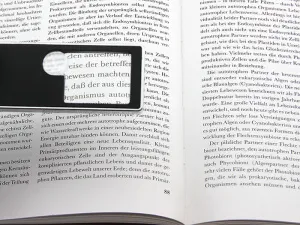 Лупа карманная Veber 3x/8x, 38x31 мм, с подсветкой (7007), изображение 2