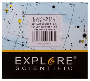 Окуляр Explore Scientific LER 62° 14 мм, 1,25" (AR), изображение 10