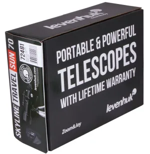 Телескоп Levenhuk Skyline Travel Sun 70, изображение 18