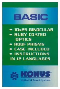 Бинокль Konus Basic 10x25, изображение 15