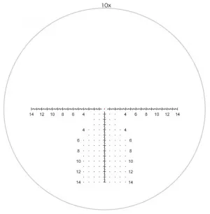 Прицел оптический ARTELV CRS 1–10x28 FFP, сетка AM1102, изображение 6