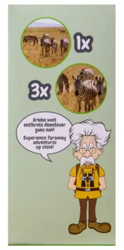 Бинокль детский Bresser Junior 3x30, зеленый, изображение 5