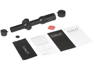 Прицел оптический GAUT Obsidian 1–8x24, сетка 62 (Half MD), изображение 7