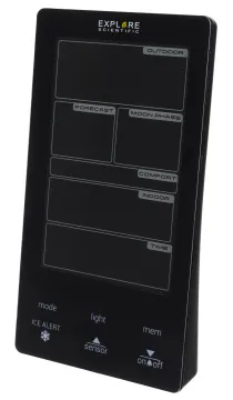 Метеостанция Explore Scientific Classic с цветным дисплеем, черная, изображение 5