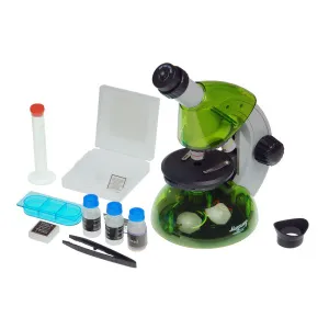 Микроскоп Микромед «Атом» 40–640x, лайм, изображение 5