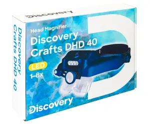 Лупа налобная Levenhuk Discovery Crafts DHD 40, изображение 11
