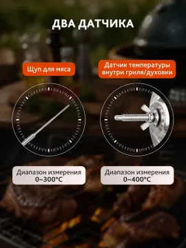 Термометр для мяса Levenhuk Wezzer Grill BT40, изображение 17