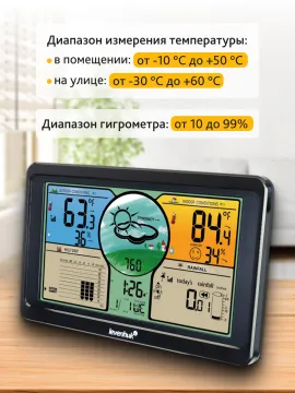 Метеостанция Levenhuk Wezzer PLUS LP70, изображение 18