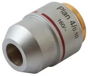 Объектив планахроматический Levenhuk MED 4x, изображение 2