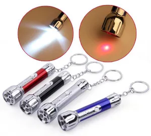 Фонарь-указка Kromatech светодиодный (5 LED), с красным лазером, 24 шт., изображение 3