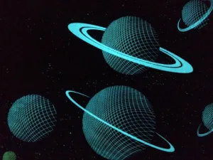 Карта Солнечной системы, светящаяся в темноте, настенная, изображение 3