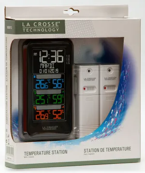Метеостанция La Crosse WS6813 с цветным экраном и двумя датчиками, изображение 7