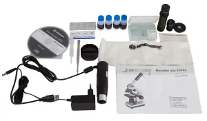 Микроскоп цифровой Bresser Junior 40x–1024x, в кейсе, изображение 9